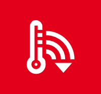 Laerm Temperatur Icon